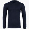 Thermal Base Layer Long Sleeve Shirt, Mens, Navy, 2XL