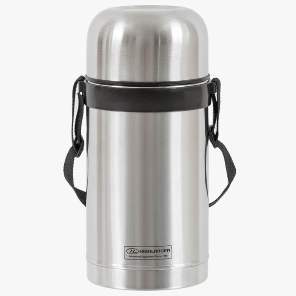  Duro Food Flask 1 l silver - Thermos for food - HIGHLANDER  - 16.73 € - outdoorové oblečení a vybavení shop