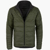 Reversible Insulated Jacket, Black and Olive
